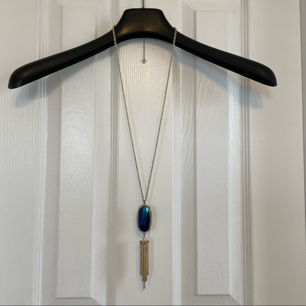 Kendra Scott Rayne in Gold/Black Iridescent